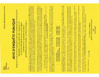 Avis – enquête publique – Parc éolien Pogny