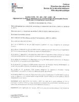 Arrêté préfectoral – Protoxyde d’azote