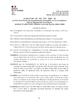 1007206 Arrêté portant interdiction de rassemblement automobile sur la voie publique dans la Marne